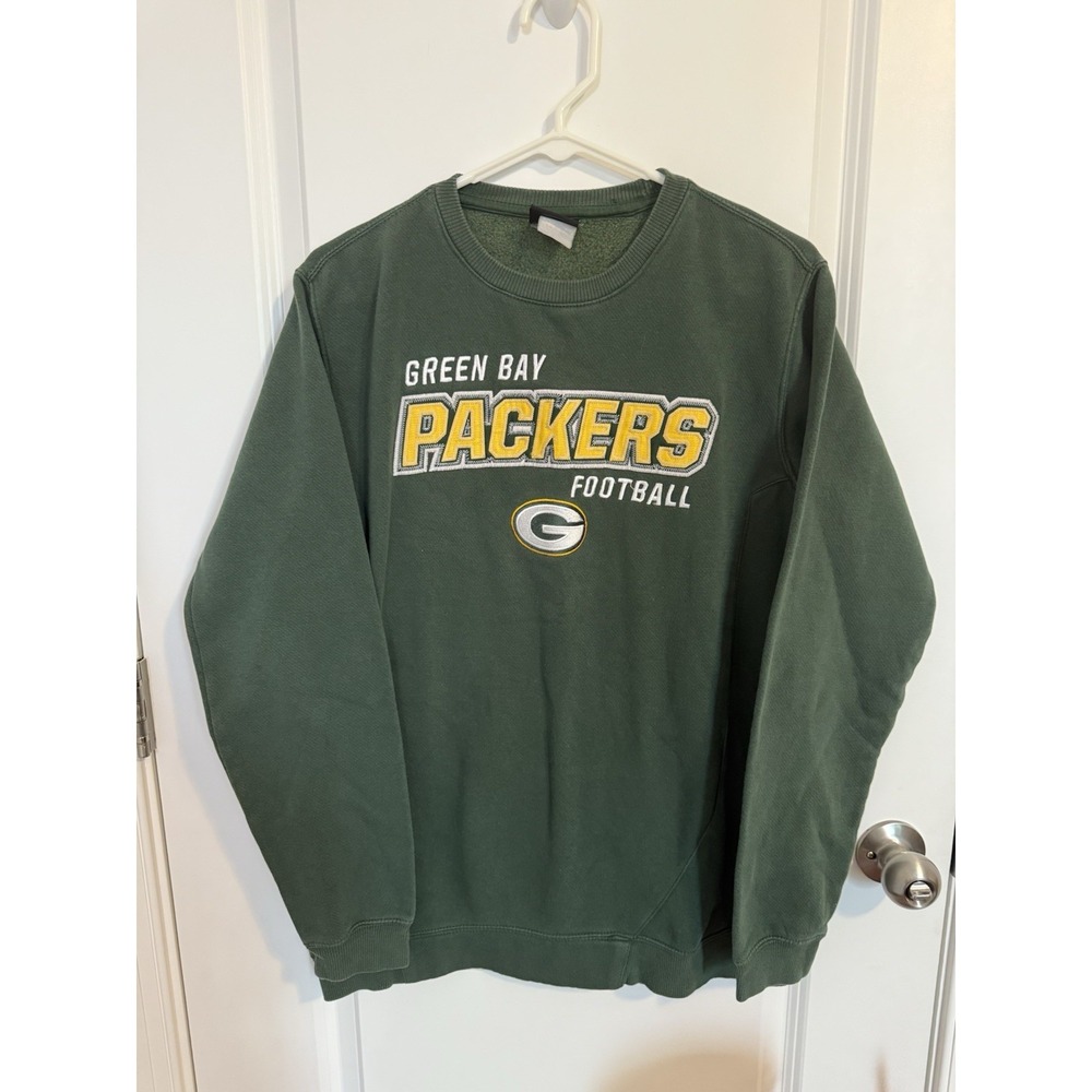 Vintage Youth XL NFL Green Bay Packers Crewneck Sweatshirt 90's Team‎ Apparel